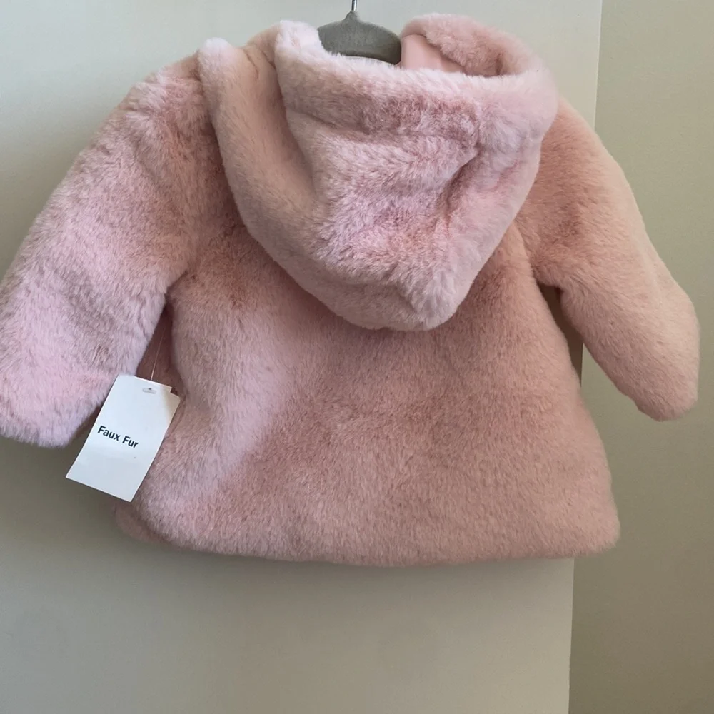 Old Navy Baby Faux Fur Coat